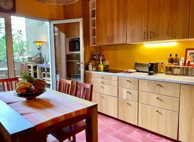 Cuisine ou kitchenette dans l'établissement Duplex Paris & Parc des Princes