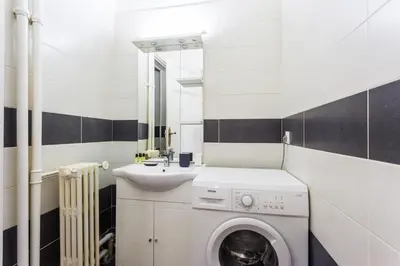 Salle de bains dans l'établissement Appartement accueillant -1BR-6P - Auteuil - Passy