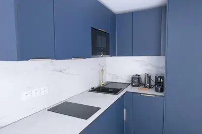 Cuisine ou kitchenette dans l'établissement Le Saint-Germain - Porte d'Orléans - Cité Universitaire Paris 14