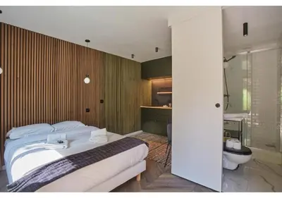 Salle de bains dans l'établissement Studio in Neuilly Porte Maillot by Studio prestige