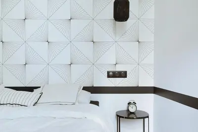 Un ou plusieurs lits dans un hébergement de l'établissement Apartment Saint Germain des Prés by Studio prestige
