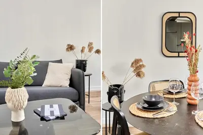 Coin salon dans l'établissement Apartment Le Marais by Studio prestige