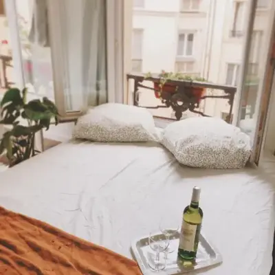 Green cozy studio au cœur de Paris