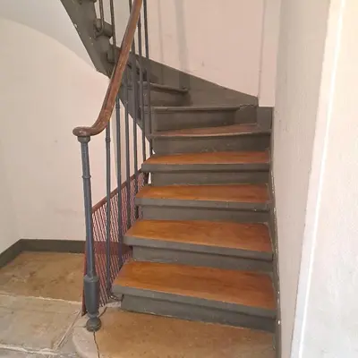 Plan de l'établissement 2 pièces Paris 9 ème