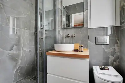 Salle de bains dans l'établissement Charming studio - 2P - Montmartre - Sacré-Coeur