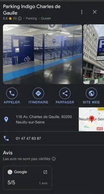 Plan de l'établissement Loft à 2 pas des Champs Elysées et de la Défense!