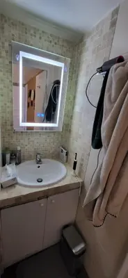 Salle de bains dans l'établissement Austerlitz Cocoon