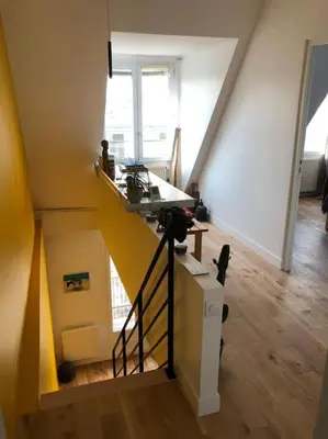 Cuisine ou kitchenette dans l'établissement Appartement duplex refait à neuf calme et lumineux