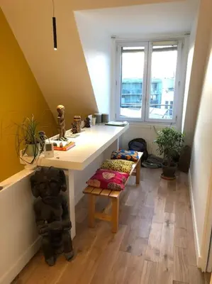 Plan de l'établissement Appartement duplex refait à neuf calme et lumineux
