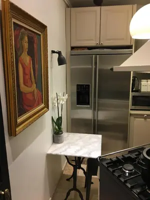 Cuisine ou kitchenette dans l'établissement Appartement 3 chambres Jardin du Luxembourg