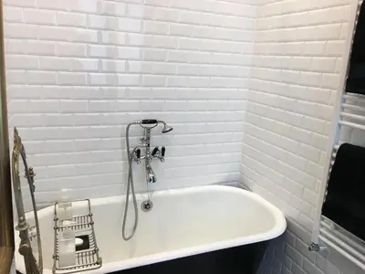 Salle de bains dans l'établissement Appartement 3 chambres Jardin du Luxembourg