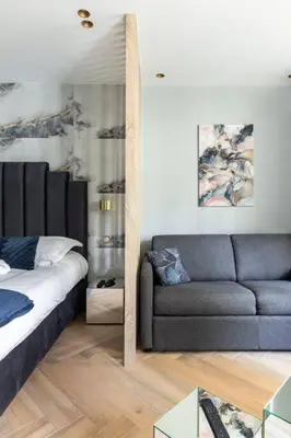 Un ou plusieurs lits dans un hébergement de l'établissement Neuilly/Paris :Magnifique appartement 4P