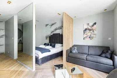Un ou plusieurs lits dans un hébergement de l'établissement Neuilly/Paris :Magnifique appartement 4P
