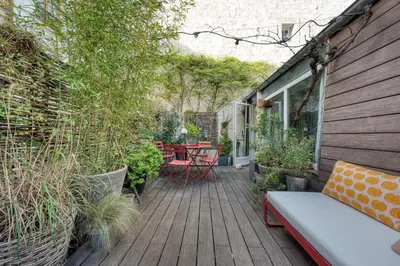 Jardin de l'établissement Rooftop garden in Paris