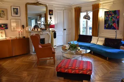 Coin salon dans l'établissement Rue de Paradis