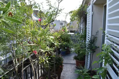 Jardin de l'établissement Rue de Paradis