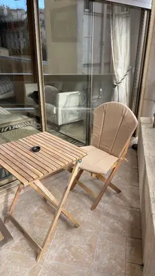Balcon ou terrasse dans l'établissement Un studio de luxe Les Champs Elysées