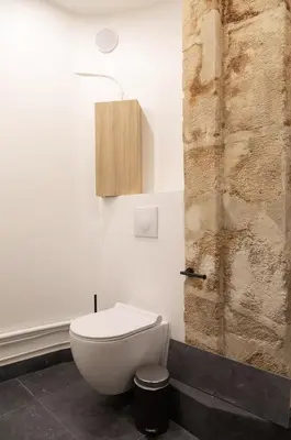 Salle de bains dans l'établissement Apartment lyonnais center of paris