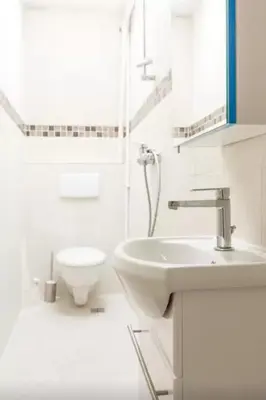 Salle de bains dans l'établissement Private room center Paris
