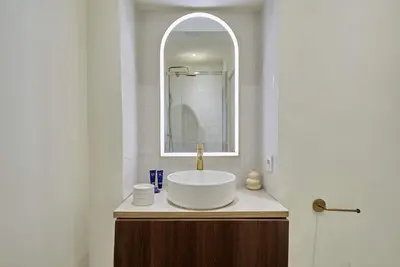 Salle de bains dans l'établissement Elegant Studio Bastille - Le Marais