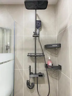 Salle de bains dans l'établissement Chez les deux garçons