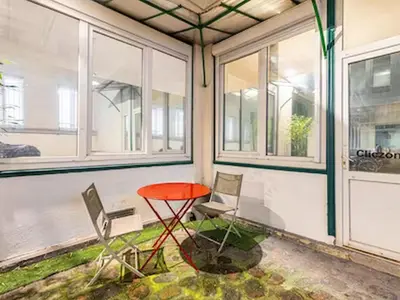Terrasse ou espace extérieur de l'établissement Joli - Lovely studio Paris