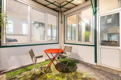 Terrasse ou espace extérieur de l'établissement Joli - Lovely studio Paris