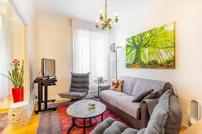 Coin salon dans l'établissement GuestReady - Luxe et confort à Paris