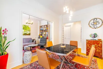 Coin salon dans l'établissement GuestReady - Luxe et confort à Paris