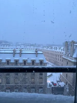 L'établissement La Garde en hiver