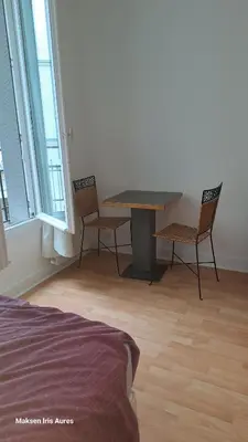 Coin salon dans l'établissement Appartement 9ème