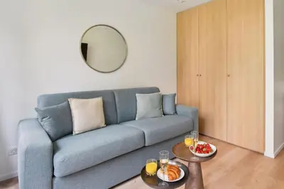 Coin salon dans l'établissement 312 Suite Lisa - Superbe Appartement à Paris