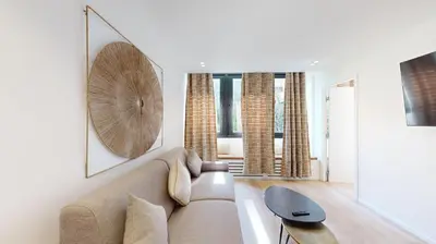 Coin salon dans l'établissement 314 Suite Monnier - Superb apartment in Paris