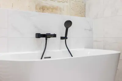 Salle de bains dans l'établissement Exceptionnel duplex à proximité de Montmartre!