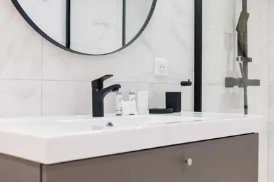 Salle de bains dans l'établissement Exceptionnel duplex à proximité de Montmartre!