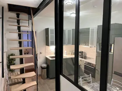 Plan de l'établissement B1 Appart 2022 - 10min PARIS/EXPO - 5 rooms/6 beds