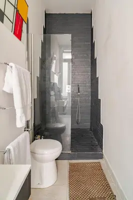 Salle de bains dans l'établissement Le Loft du Triangle D'or