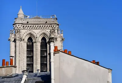 Plan de l'établissement GuestReady - 2 pièces lumineux vue sur Notre Dame
