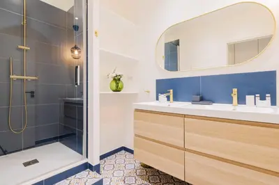 Salle de bains dans l'établissement Exceptionnel appartement à proximité de Montmartre!