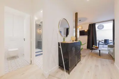 Salle de bains dans l'établissement Exceptionnel appartement à proximité de Montmartre!