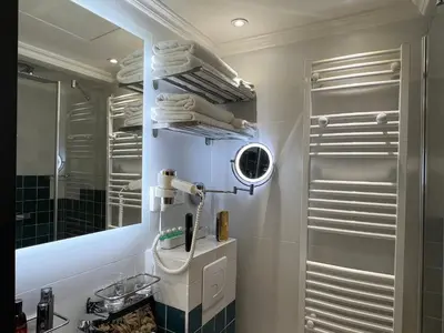 Salle de bains dans l'établissement Appartement Montmartre Sacré Cœur