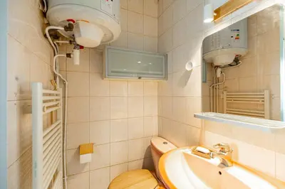 Salle de bains dans l'établissement GuestReady - Apt clair et spacieux à Paris !