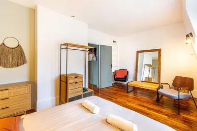 Un ou plusieurs lits dans un hébergement de l'établissement GuestReady - Appt Élégant près de la Tour Eiffel
