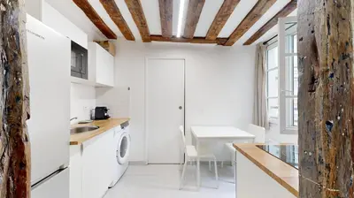 Cuisine ou kitchenette dans l'établissement 323 Suite Louis - Superbe Appartement à Paris