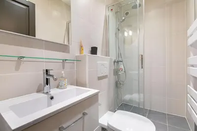 Salle de bains dans l'établissement GuestReady - Séjour de Charme dans le 4ème