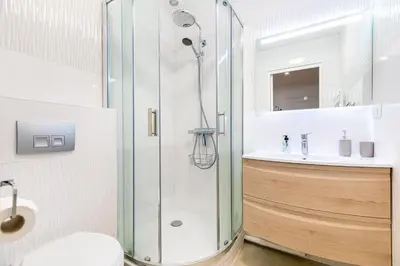 Salle de bains dans l'établissement GuestReady - Appartement baigné de lumière