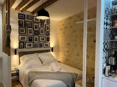 Un ou plusieurs lits dans un hébergement de l'établissement Studios Pasteur- Paris XVe