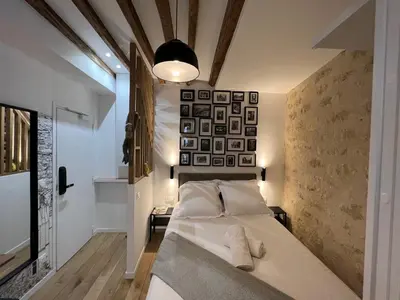 Un ou plusieurs lits dans un hébergement de l'établissement Studios Pasteur- Paris XVe