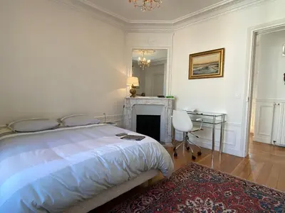 Un ou plusieurs lits dans un hébergement de l'établissement Nice Sunny Central Paris