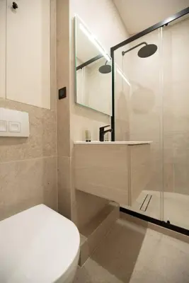 Salle de bains dans l'établissement Lovely flat in eiffel tower area
